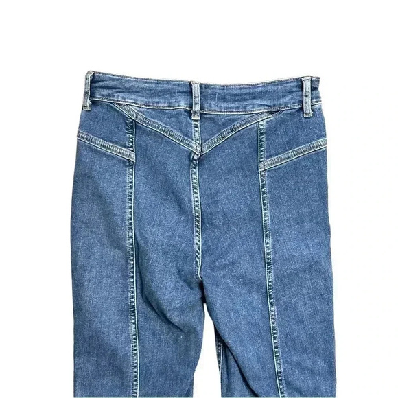 We The Free by Free People Womens Riley High Rise Back Seam Skinny Jean Size 28 - Picture 5 of 7